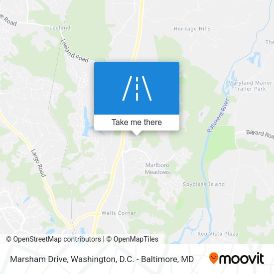 Mapa de Marsham Drive
