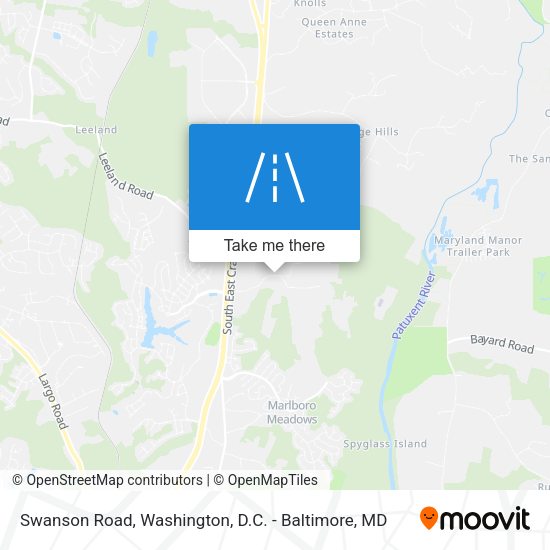 Swanson Road map