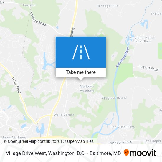 Mapa de Village Drive West