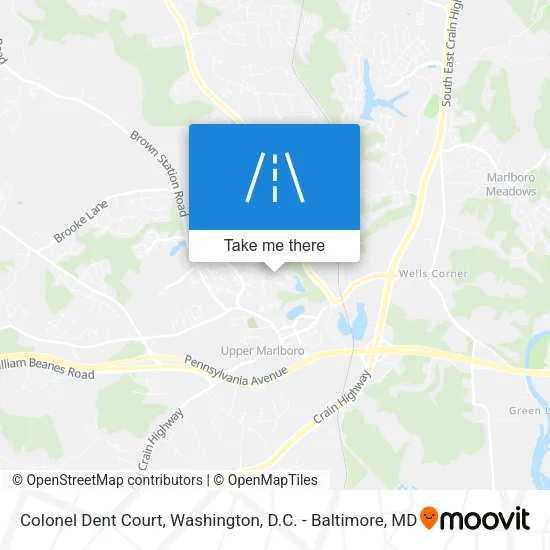 Colonel Dent Court map