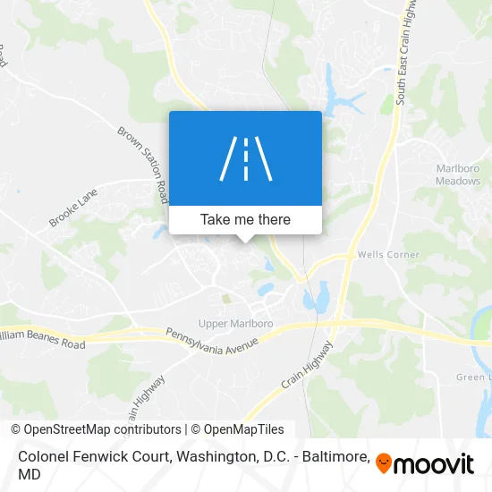 Colonel Fenwick Court map