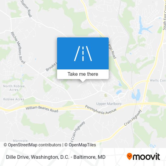 Dille Drive map