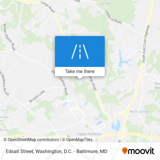 Edsall Street map