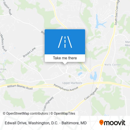 Edwall Drive map