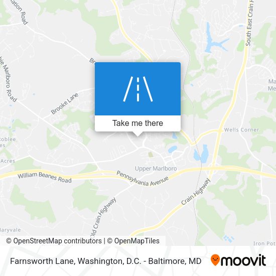 Farnsworth Lane map