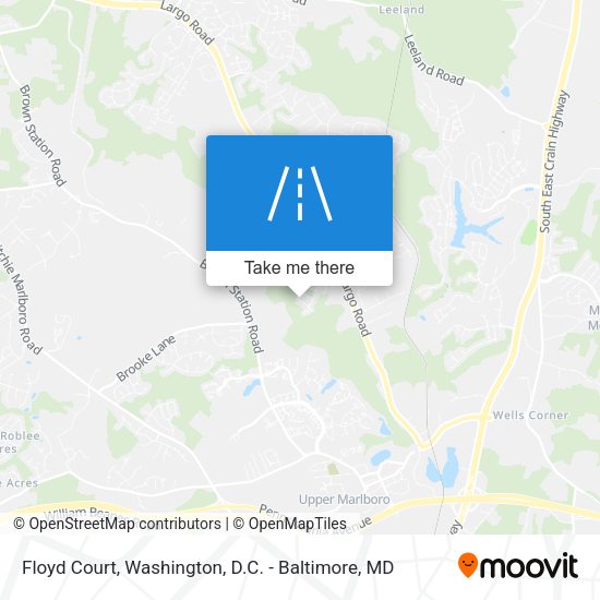 Mapa de Floyd Court