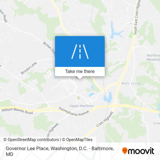 Mapa de Governor Lee Place