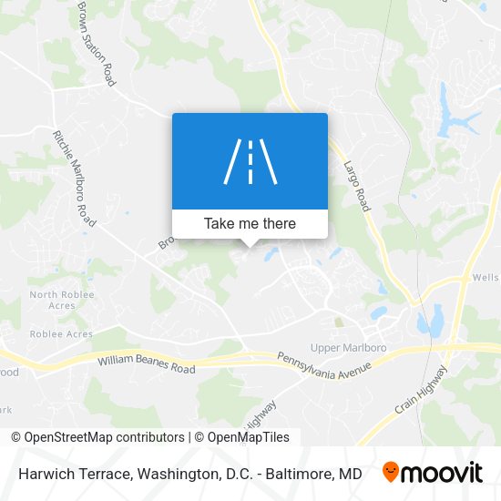 Harwich Terrace map