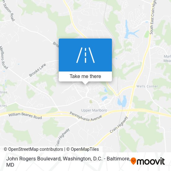 John Rogers Boulevard map