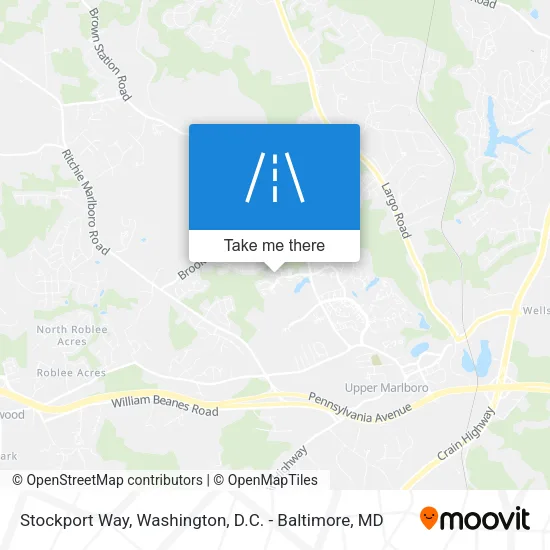 Stockport Way map