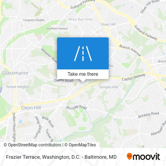 Mapa de Frazier Terrace