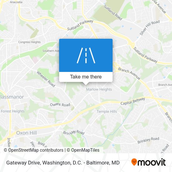Gateway Drive map