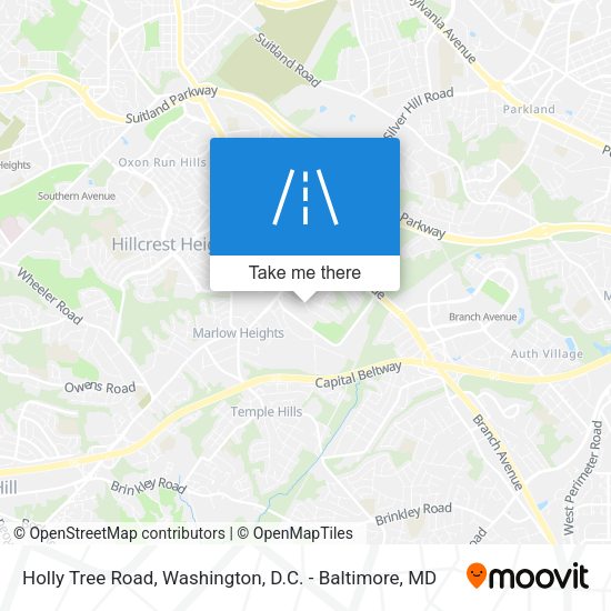 Mapa de Holly Tree Road