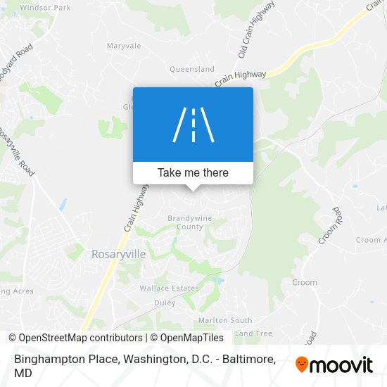 Binghampton Place map