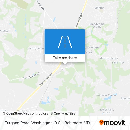 Mapa de Furgang Road