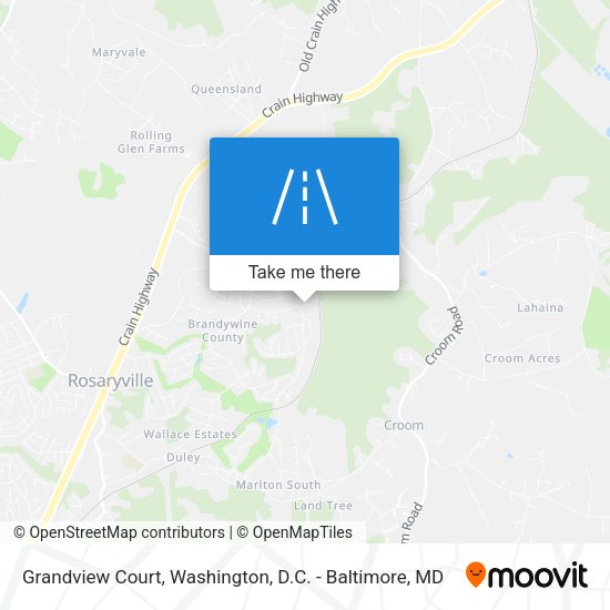 Grandview Court map