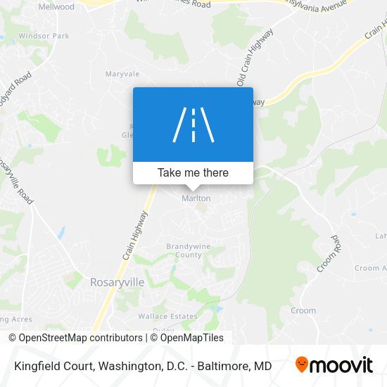 Kingfield Court map