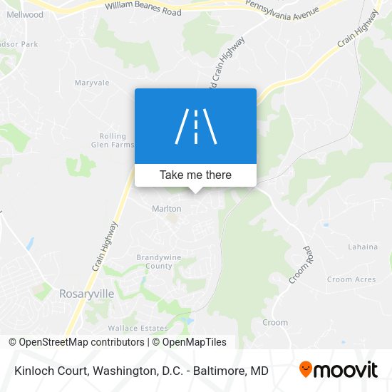 Kinloch Court map
