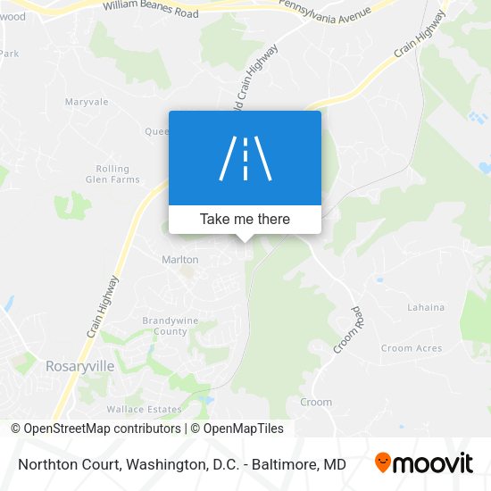 Mapa de Northton Court