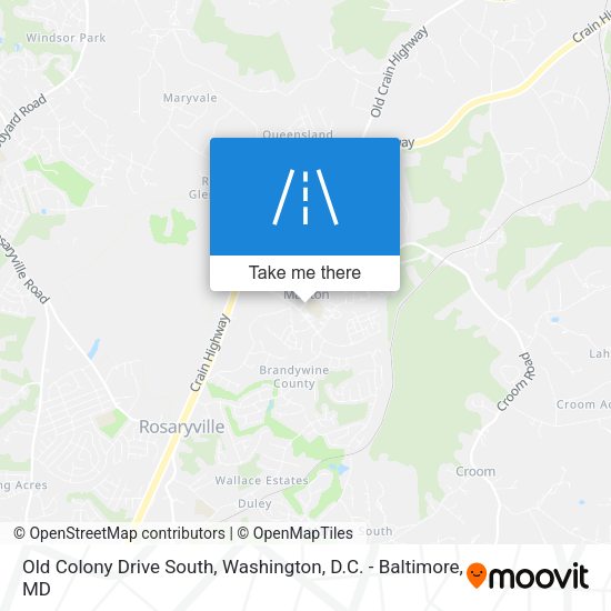 Mapa de Old Colony Drive South