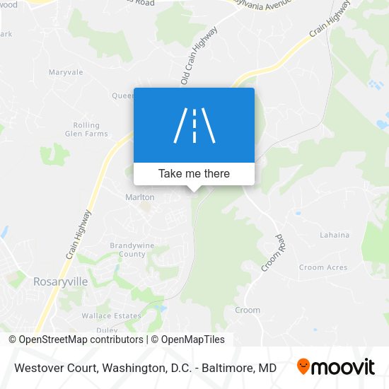 Westover Court map