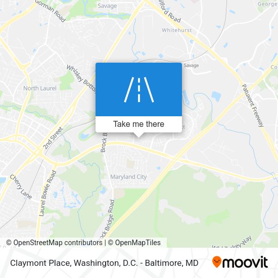 Mapa de Claymont Place