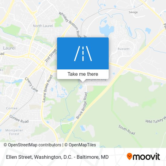 Ellen Street map