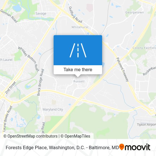Mapa de Forests Edge Place