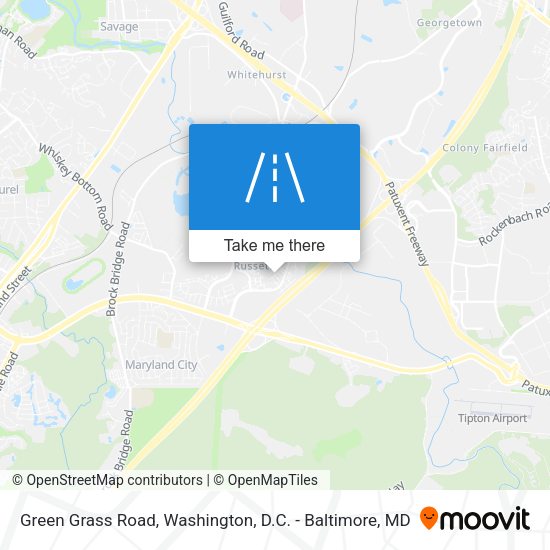 Green Grass Road map