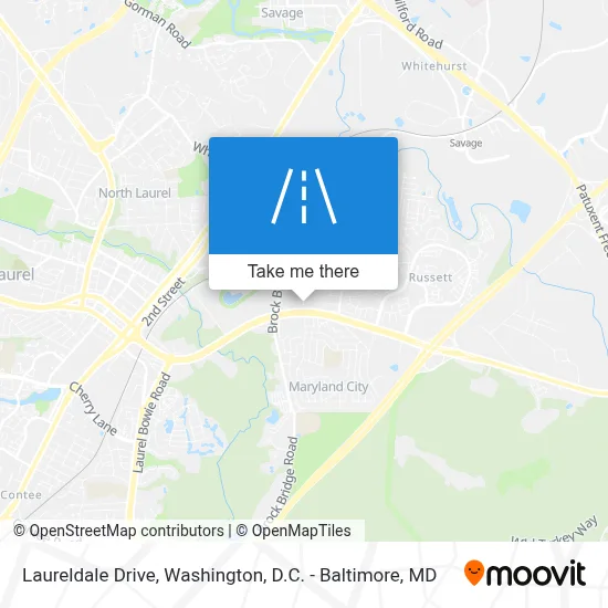 Laureldale Drive map