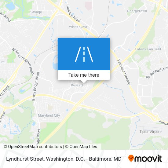 Lyndhurst Street map