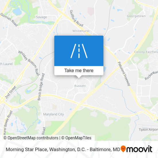 Mapa de Morning Star Place