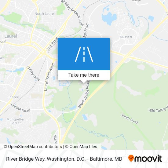 Mapa de River Bridge Way