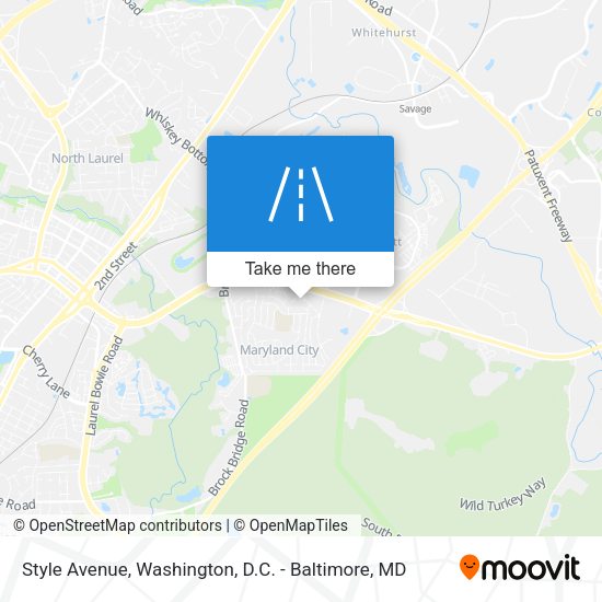 Mapa de Style Avenue