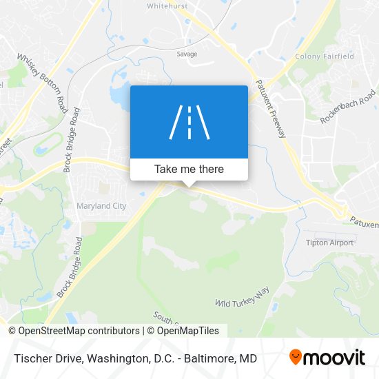 Tischer Drive map