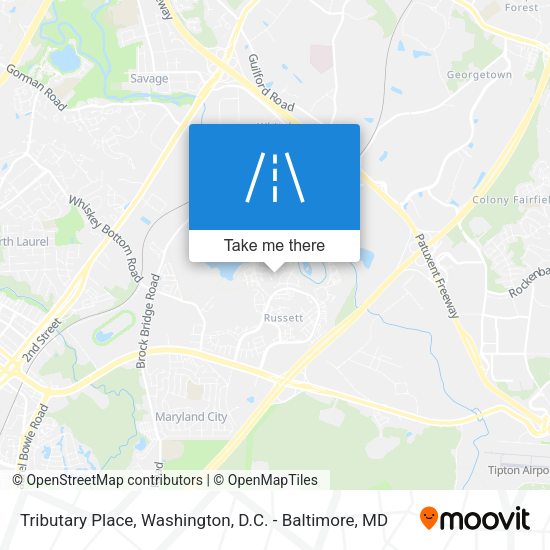 Tributary Place map