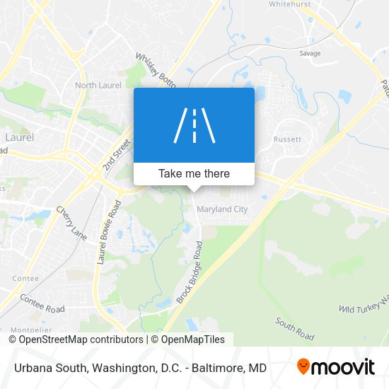 Urbana South map
