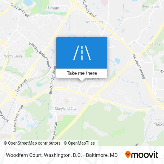 Woodfern Court map