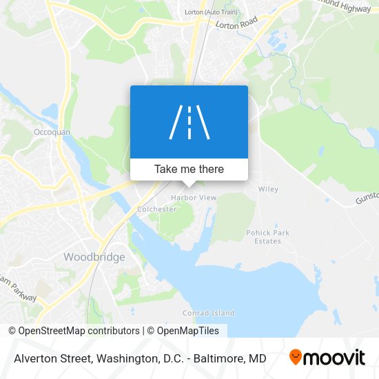 Mapa de Alverton Street