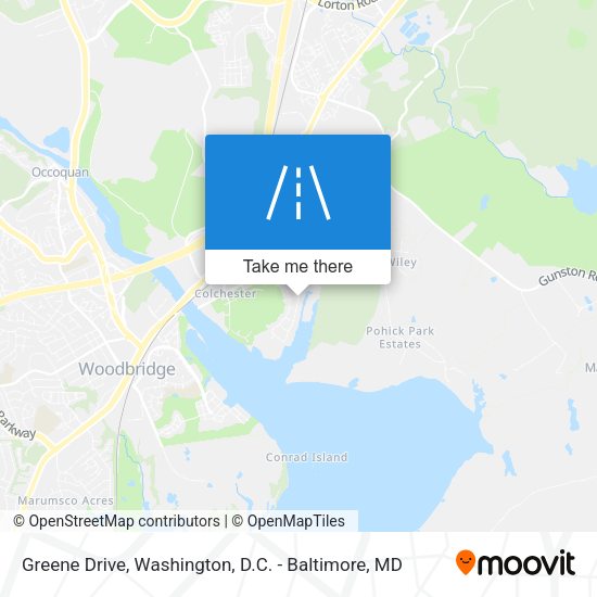 Mapa de Greene Drive