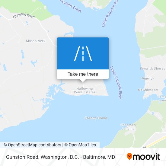 Mapa de Gunston Road