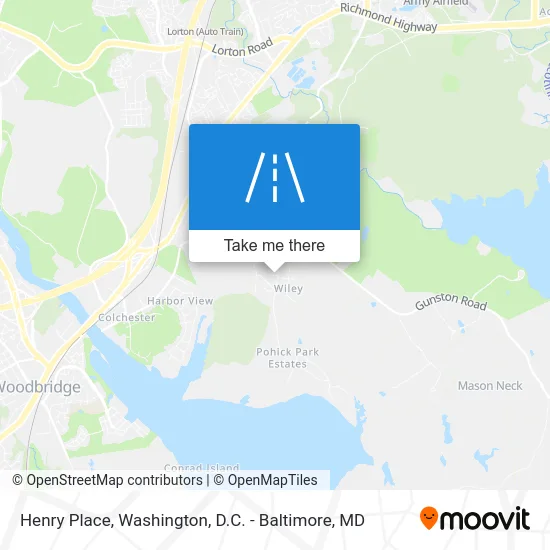 Henry Place map