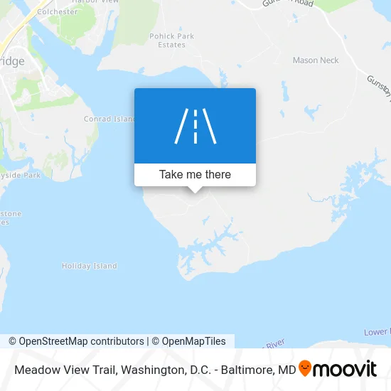 Meadow View Trail map