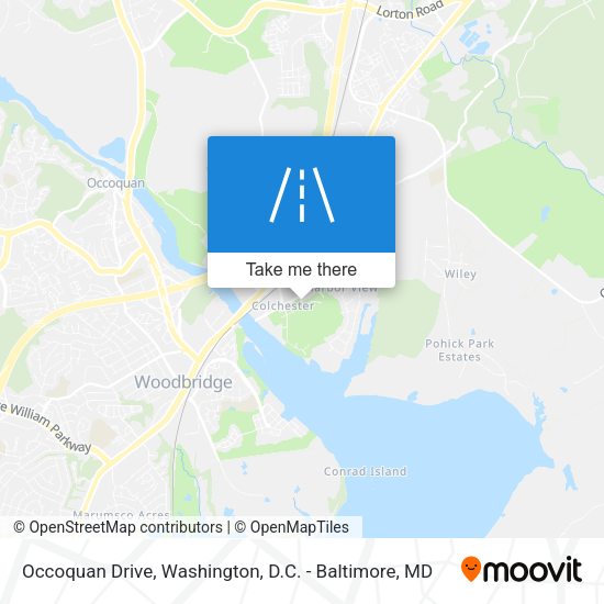 Mapa de Occoquan Drive