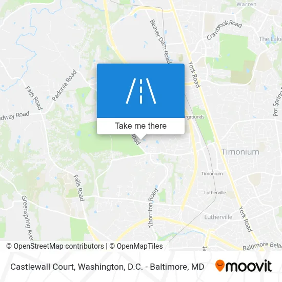 Castlewall Court map