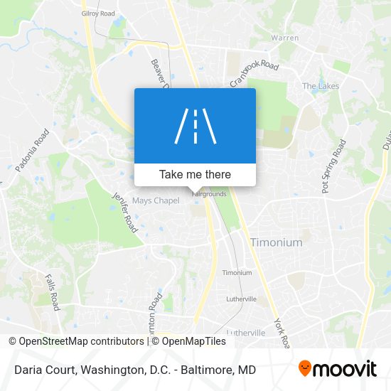 Daria Court map