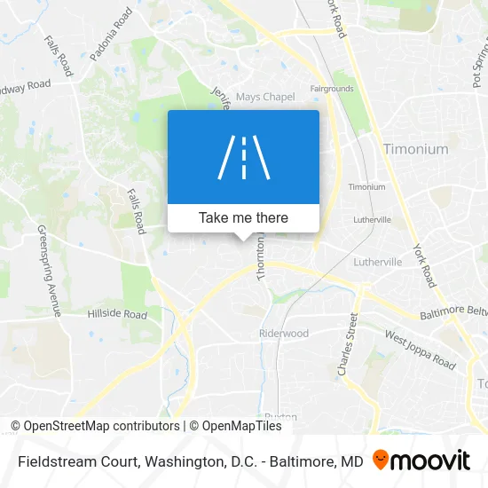 Fieldstream Court map