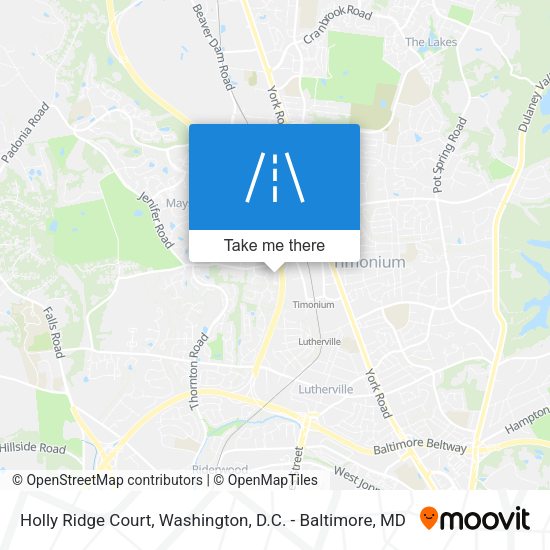 Holly Ridge Court map
