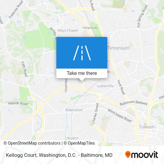 Kellogg Court map