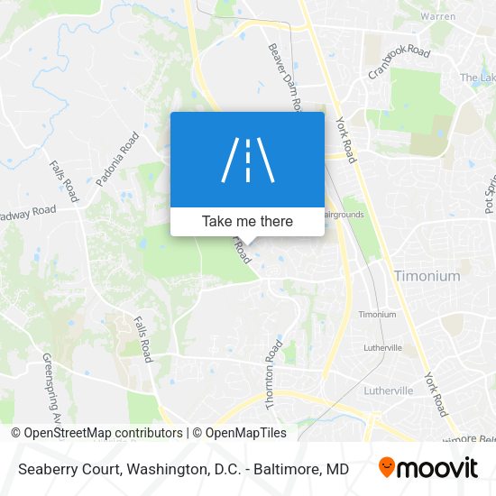 Seaberry Court map